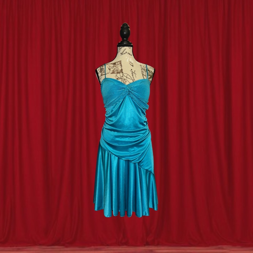 metallic party dress y2k mini dress